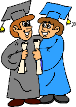 Image two guy graduates