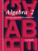 Saxon Algebra 2 text